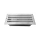 Spot balise PITON - E27 encastrable / grille Inox 304 - Vue dessus