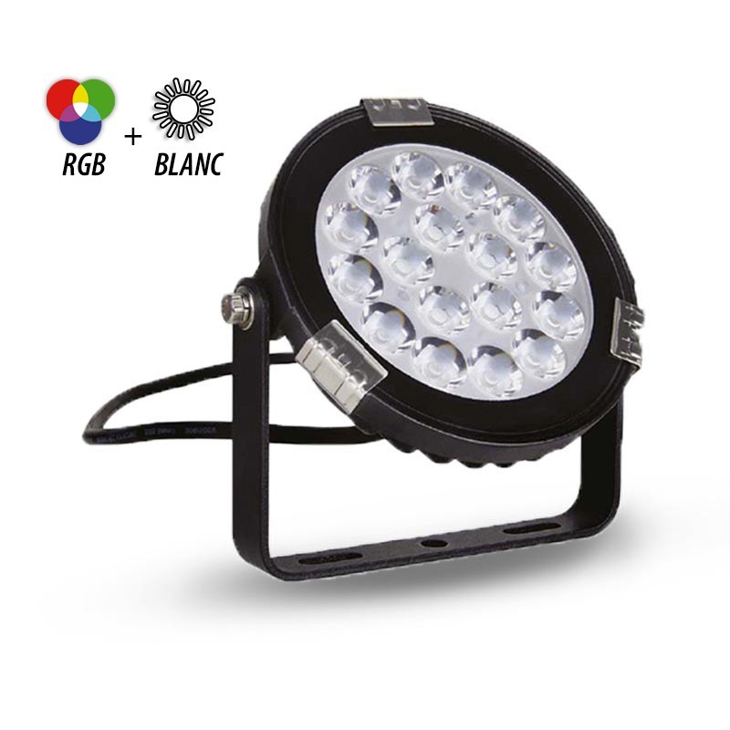 Projecteur LED RGBW TOURNESOL - 9W.  Boutique Officielle Miidex Lighting®
