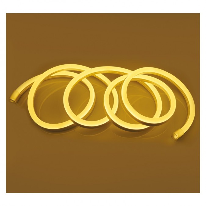 Bobine Néon Flex LED - Blanc - 3 mètres -IP65 - 230V