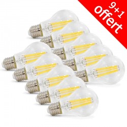 Ampoule LED E27 Bulb 8W COB Filament (Dimmable)