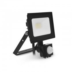 Projecteur LED SMD 10W Extérieur IP65 Gris + Détecteur