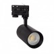 Spot LED Rail Dimmable New Mallet 30W Noir 4000-4500K