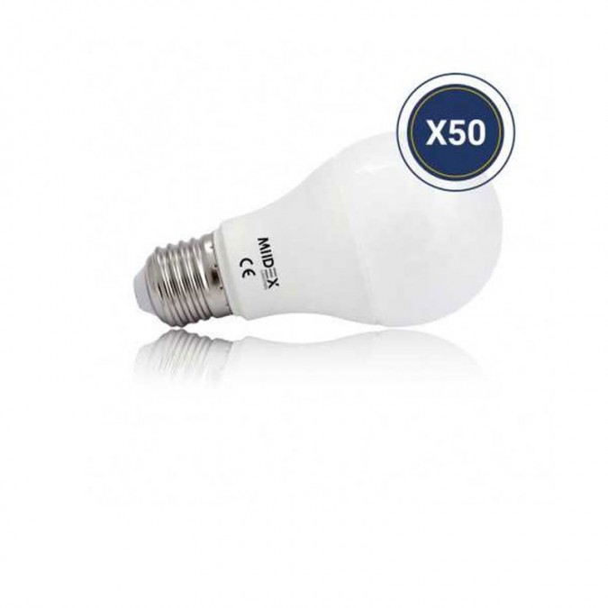 Lot de 50 ampoules LED E27 12W