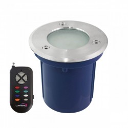 Spot 12V encastrable extérieur 15 LED RGB+W