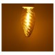 Ampoule LED E14 1W COB Filament Flamme Torsadée Golden - Light ON