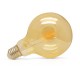 Ampoule LED E27 Globe 8W COB Filament G95 - Finition Golden