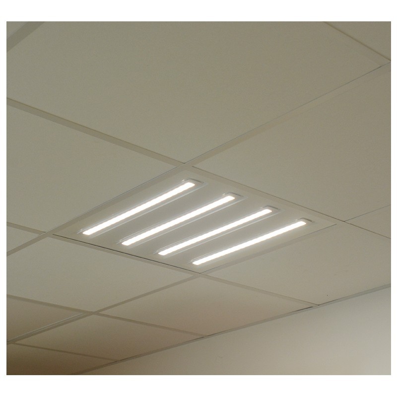 Dalle LED FILANTE - 30 watts 600X600 mm Miidex Lighting®.