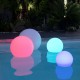 Boule lumineuse Multicolore BOBBY C Ø30, 40, 50 et 60cm - Multicolore piscine