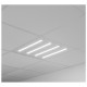 Dalle LED FILANTE - 30 watts / Dali Push 600X600 mm - Vue plafond 2