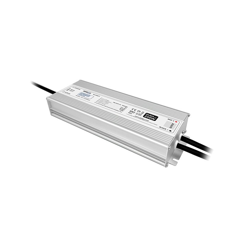 Transformateur LED 200W 12 Volts D.  Boutique Officielle Miidex Lighting®