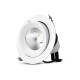 Spot LED Escargot BOUTICA - 40W -Vue 3/4 orienté