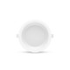 Collerette incurvée pour downlight CYNIUS 15W - Blanc vue face 2