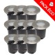 Pack de 10 spots 12V encastrables extérieurs 28 LED 3000K (9+1 offert)