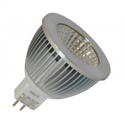 Ampoule LED GU5.3 - 6W COB Aluminium 75° Dimmable