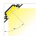 Profile Angle 45 Aluminium Anodisé 1m pour bandeaux LED