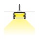 Profile Fin Aluminium Brut 2m pour bandeaux LED