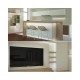 Profile Plat Aluminium Brut 1m pour bandeaux LED