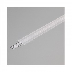 Diffuseur Profile 15.4mm Dépoli 2m pour bandeaux LED