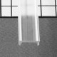 Diffuseur Clip Profile 15.4mm Transparent 1m pour bandeaux LED