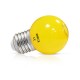 Ampoule LED E27 Couleur Bulb G45 1W Jaune