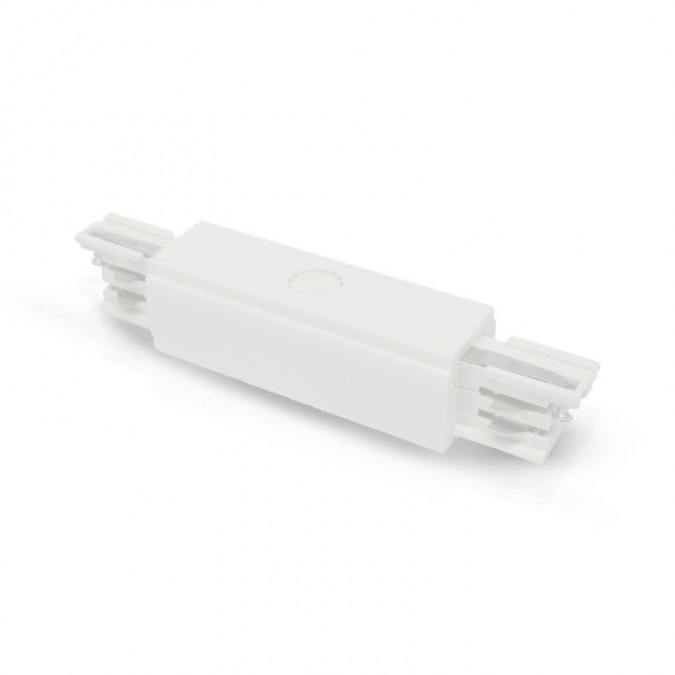 Connecteur Triphase Central Blanc