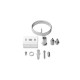 Kit de Suspension pour Rail Blanc 2 m