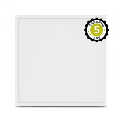 Dalle LED Blanc PMMA 595x595 28W 4000K - Garantie 5 ans