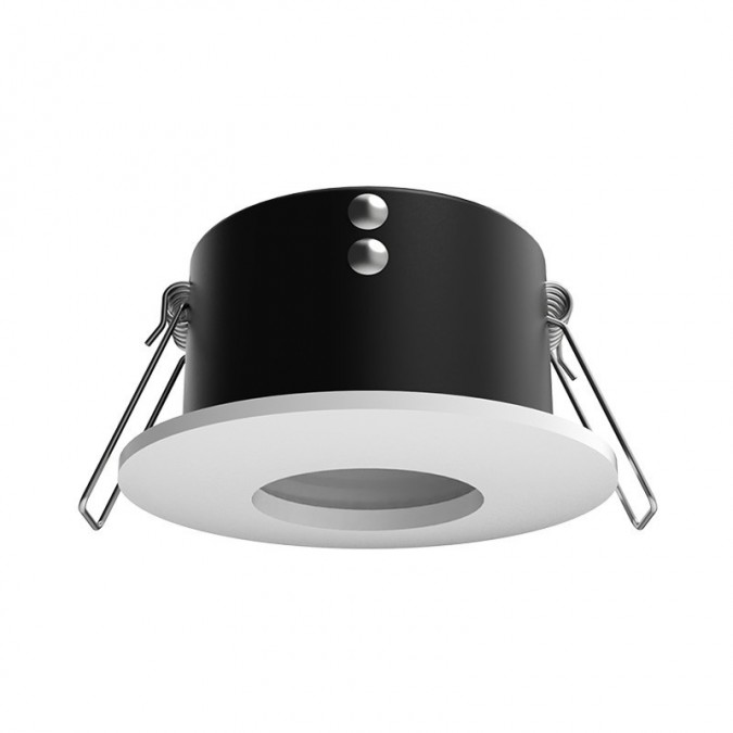 Support de spot BBC Rond Etanche Blanc Ø85 x 43 mm IP65