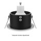 Support de spot BBC Rond Etanche Blanc Ø85 x 43 mm IP65