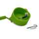 Suspension Douille Silicone E27 - Vert Câble 2m