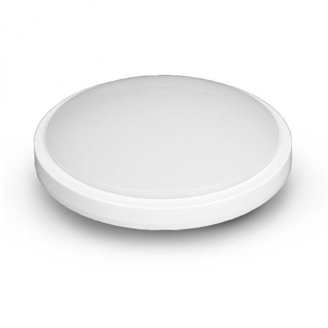 Plafonnier LED Blanc Ø330 24W 4000K avec détecteur