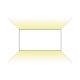 Applique Murale Rectangulaire LED 13W 4000K Gris Anthracite IP54