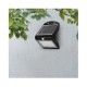 Applique Murale LED Solaire 4W 4000K Noir Détecteur