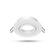 Support plafond Rond Blanc Orientable Ø92 mm