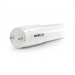 Tube LED T8 24W 6500K 1500 mm P/N même côté