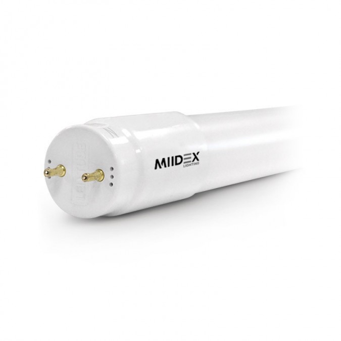 Tube LED T8 24W 6500K 1500 mm P/N même côté