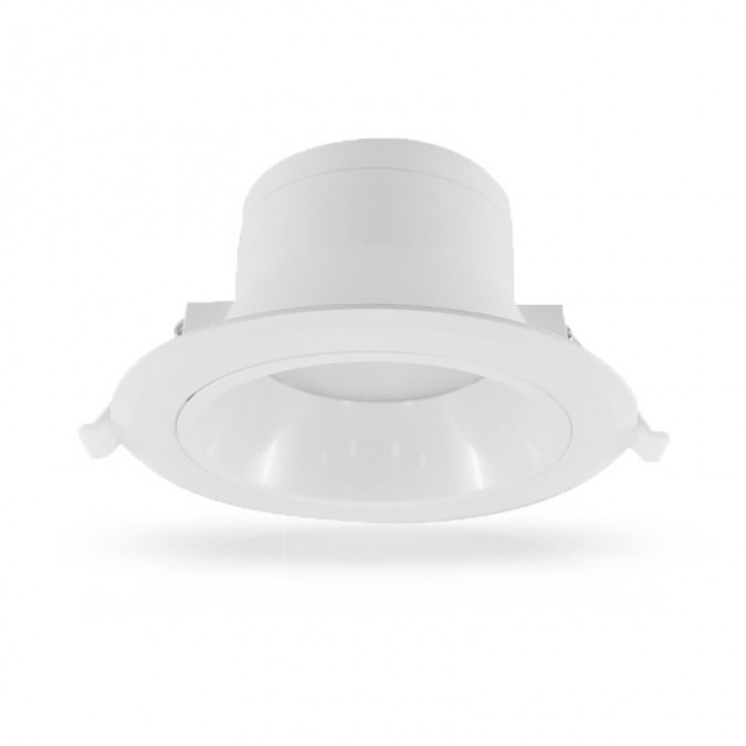 Downlight LED Blanc rond Basse Luminance Ø190mm 20W 6000K