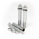 Potelet Solaire Conique LED 4W 4000K Noir 800mm