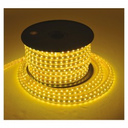 Bobine led 5050 2300k 20 mètres 7w/m 230V IP65