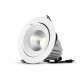 Spot LED Escargot Rond Inclinable et Orientable 10W 4000K IRC90