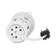 Support de spot BBC rond blanc fixe douille automatique