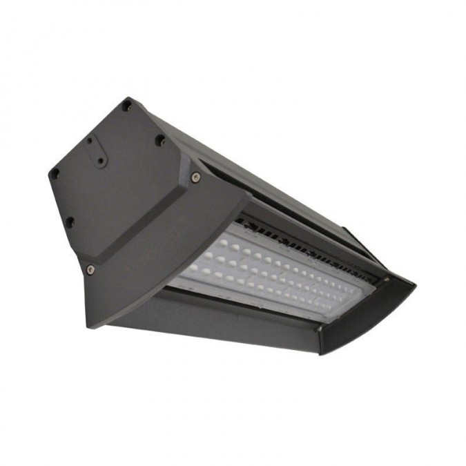 Lampe industrielle LED Intégrées gris anthracite 100W 4000K