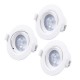 Spot LED SMD Orientable 5W 3000K pack de 3