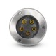 Spot LED Encastrable Sol Rond 5W 4000K Inox 316 L