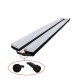 Linéaire LED dépoli Noir 100W 5000K 3m - Garantie 5 ans