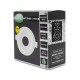 Support plafond Rond Orientable Blanc Ø90 mm
