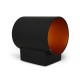 Applique Murale G9 X1 Noir/Doré Cylindrique