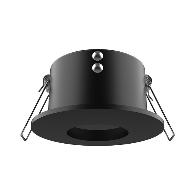 Support de spot BBC Rond Etanche noir Ø85 x 43 mm IP65