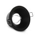 Support de spot BBC Rond Basse Luminance noir Ø85mm IP65