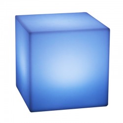 Cube lumineux Multicolore Rechargeable CARRY C H.30 et 40cm